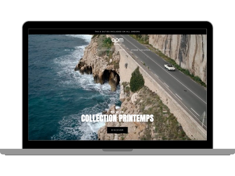 APM Monaco Shopify Store